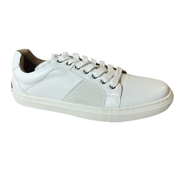 NEW Steve Madden Men's White Court Sneaker P-Moved Size 11 - Picture 1 of 12